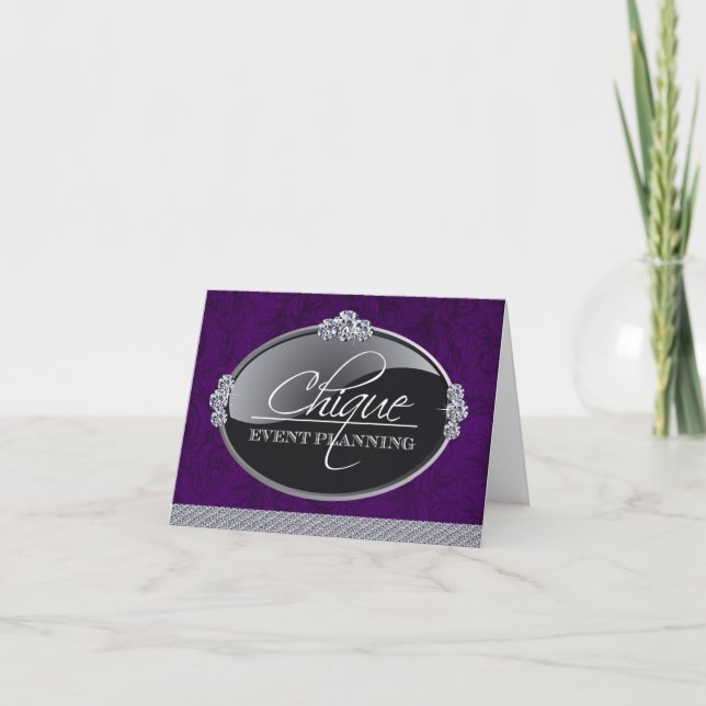 Tarjeta de agradecimiento para el planificador de  (Anverso)