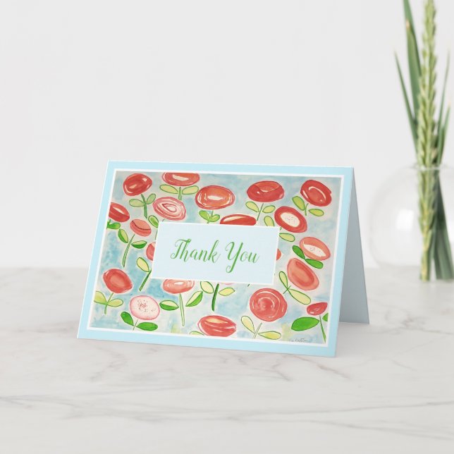 Tarjeta de agradecimiento para enfermera de trabaj (Anverso)