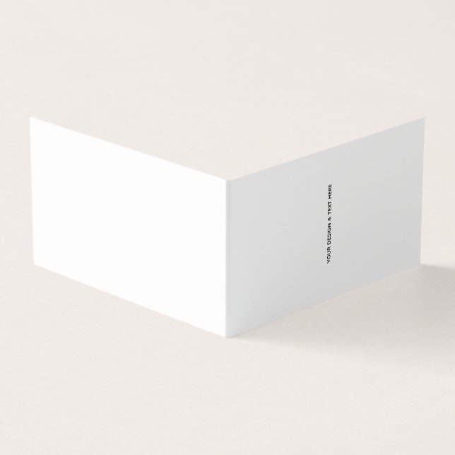 Tarjeta de agradecimiento para enfermera minimalis (Exterior)