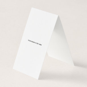 Tarjeta de agradecimiento para enfermera minimalis