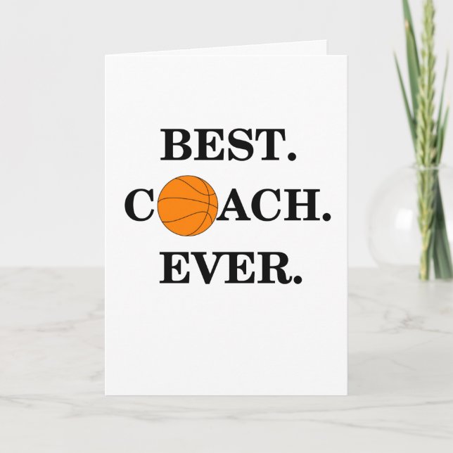 Tarjeta de agradecimiento para entrenador de balon (Anverso)