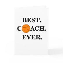 Tarjeta de agradecimiento para entrenador de balon