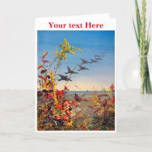 Tarjeta de agradecimiento para Fidelia Bridges