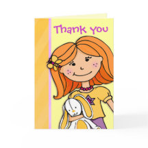 Tarjeta de agradecimiento para fiesta de cumpleaño