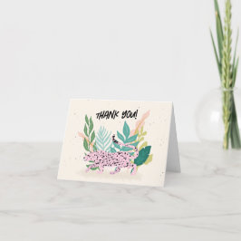 Tarjeta de agradecimiento para fiesta de cumpleaño
