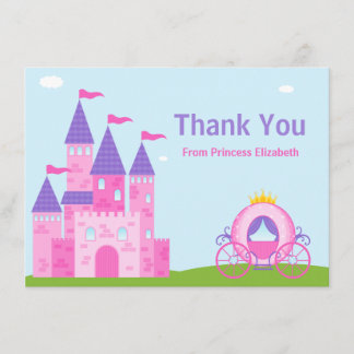 Tarjeta de agradecimiento para fiesta de cumpleaño