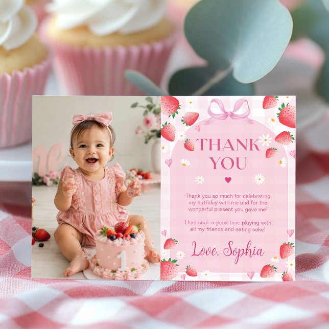 Tarjeta de agradecimiento para fiesta de cumpleaño (Subido por el creador)