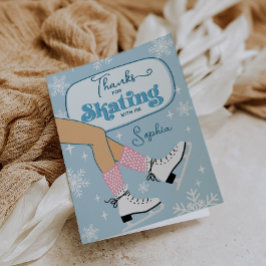 Tarjeta de agradecimiento para fiesta de cumpleaño