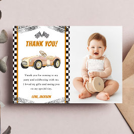 Tarjeta de agradecimiento para fiesta de cumpleaño