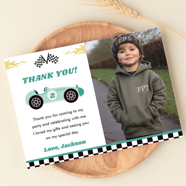 Tarjeta de agradecimiento para fiesta de cumpleaño (Subido por el creador)