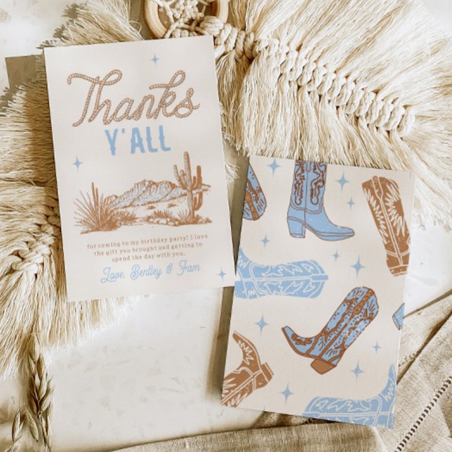 Tarjeta de agradecimiento para fiesta de cumpleaño (Subido por el creador)