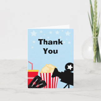 Tarjeta de agradecimiento para fiesta de cumpleaño
