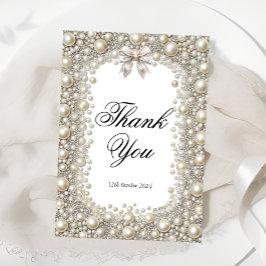 Tarjeta de agradecimiento para fiesta de regalos d