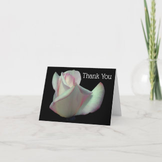 Tarjeta de agradecimiento para Flor de Oro Blanco