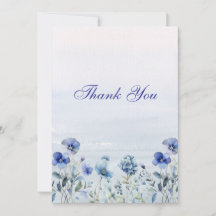 Tarjeta de agradecimiento para funeral elegante – 