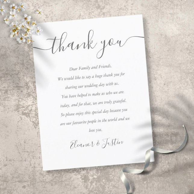 Tarjeta de agradecimiento para guión de recepción  (Subido por el creador)