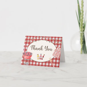 Tarjeta de agradecimiento para la ducha de bebé Re