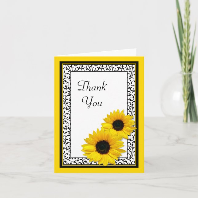 Tarjeta de agradecimiento para la fiesta de boda c (Anverso)