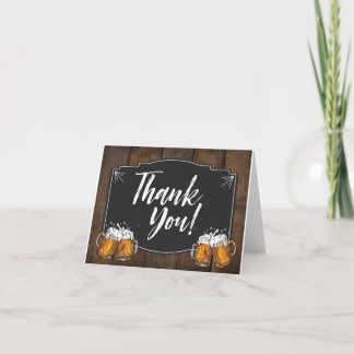 Tarjeta de agradecimiento para la fiesta de cumple