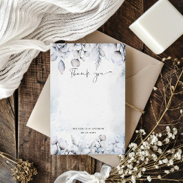 Tarjeta de agradecimiento para la foto del Foliage