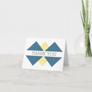 Tarjeta de agradecimiento para la Trítula Geométri