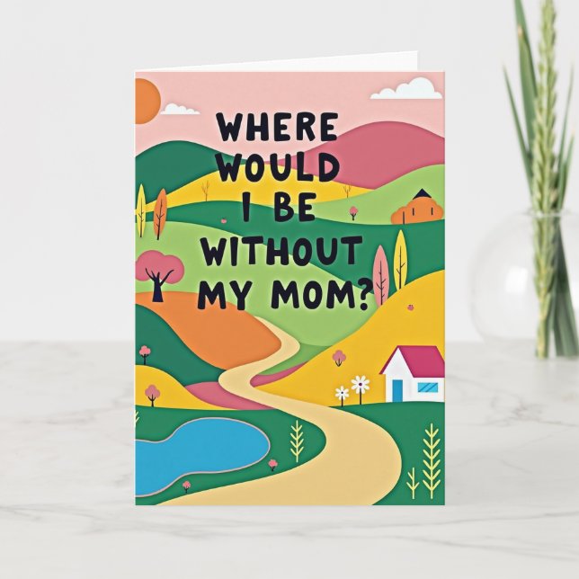 Tarjeta de Agradecimiento para Madres Caprichosas (Anverso)