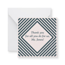 Tarjeta de agradecimiento para maestro