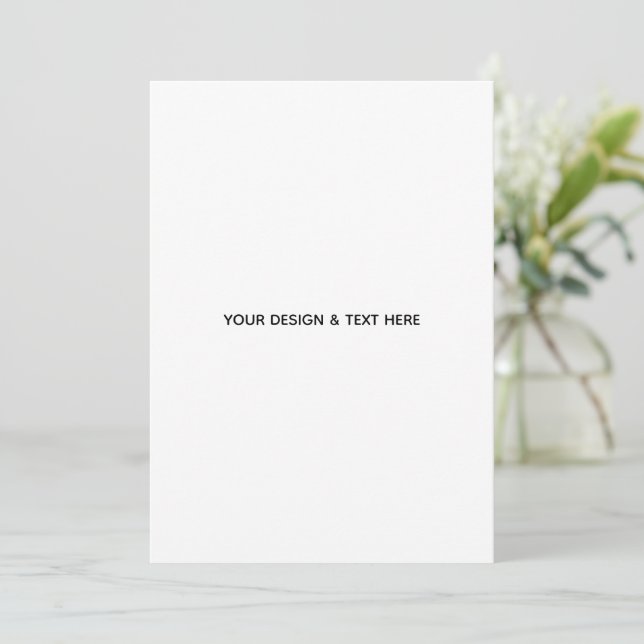 Tarjeta de agradecimiento para maestro minimalista (Anverso de pie)