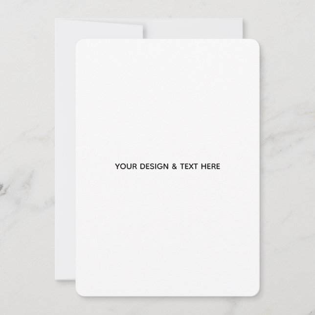 Tarjeta de agradecimiento para maestro minimalista (Anverso)