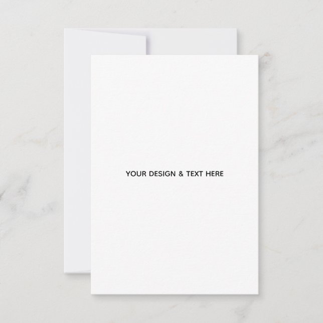 Tarjeta de agradecimiento para maestro minimalista (Anverso)