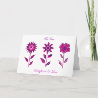 Tarjeta De Agradecimiento Para nuestra nuera