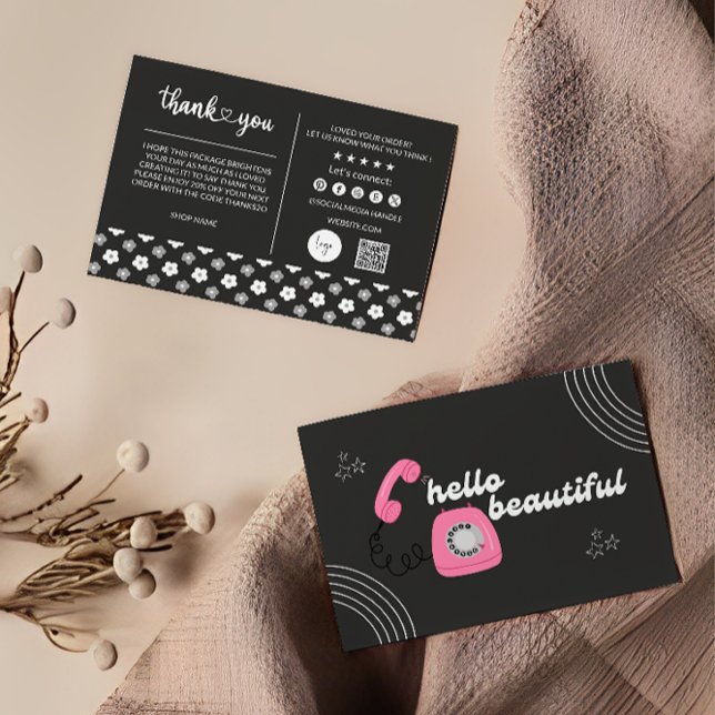 Tarjeta de agradecimiento para pequeñas empresas i (Subido por el creador)