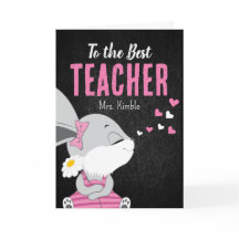 Tarjeta de agradecimiento para profesor-pizarra ne