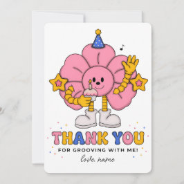 Tarjeta de agradecimiento para regalo de fiesta Fl