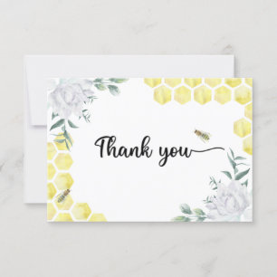 Tarjeta de agradecimiento para revelación de géner