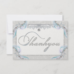 Tarjeta de agradecimiento para Starfish & Diamonds