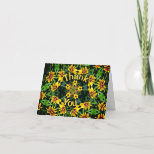Tarjeta de agradecimiento para Susan Kaleidoscope