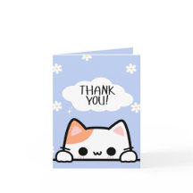 Tarjeta de agradecimiento para un gato de búsqueda