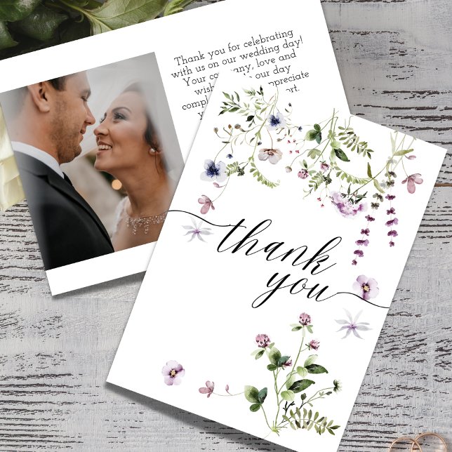 Tarjeta de agradecimiento para Wildflower Garden (Subido por el creador)