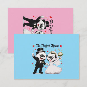 Tarjeta De Agradecimiento Pareja de Boda de Fútbol