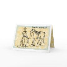 Tarjeta de agradecimiento Partner