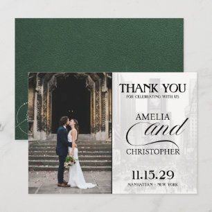 Tarjeta De Agradecimiento Pasaporte verde de Nueva York