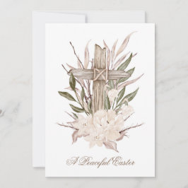 Tarjeta De Agradecimiento Pascua De Pascua Carta De Pascua Pascua Pacífica S