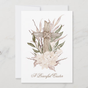 Tarjeta De Agradecimiento Pascua De Pascua Carta De Pascua Pascua Pacífica S