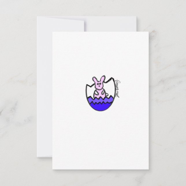 Tarjeta De Agradecimiento Pascuas! (Anverso)