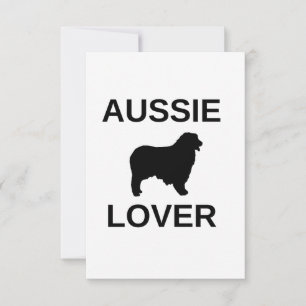Tarjeta De Agradecimiento pastor australiano aussie lover