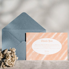 Tarjeta De Agradecimiento Patrón abstracto de color de agua de color de colo