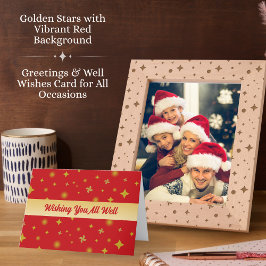 Tarjeta De Agradecimiento Patrón de gafas doradas y mantos florales