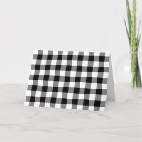 Patrón de Gingham blanco y negro