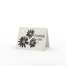 Patrón floral rosado negro Daisies